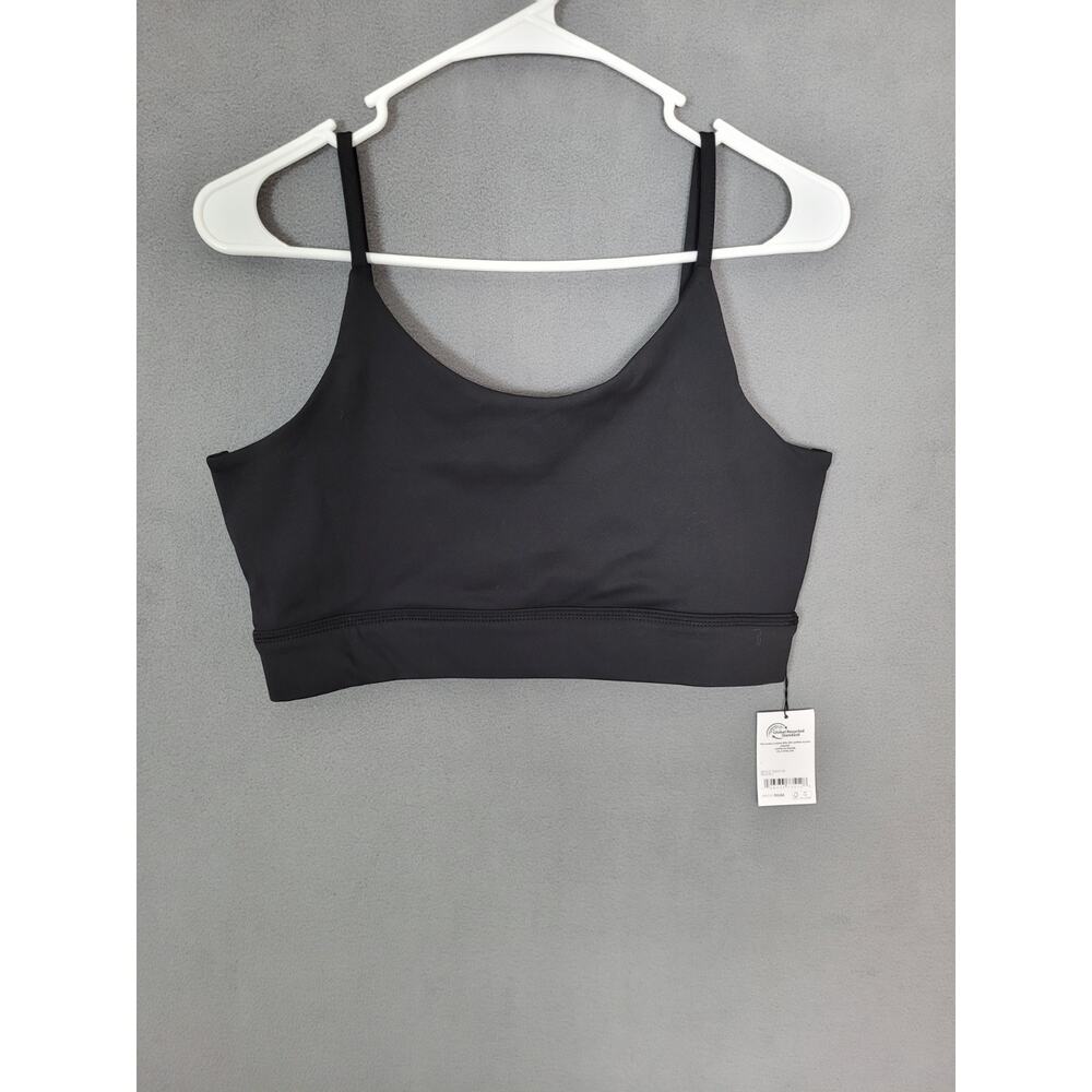The Drop Women's Bryce Stretch Blissful Bralette Black Size Large
